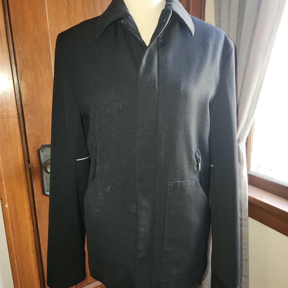 Zara Women's Black Blazer Size Small Classic - Picture 4 of 13